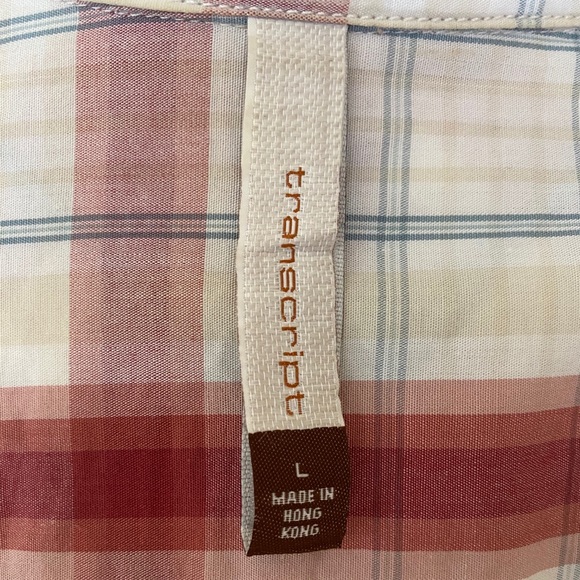 Transcript Long sleeved Western style Men’s shirt - Picture 4 of 4